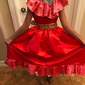 Princess Elena dress and shoes